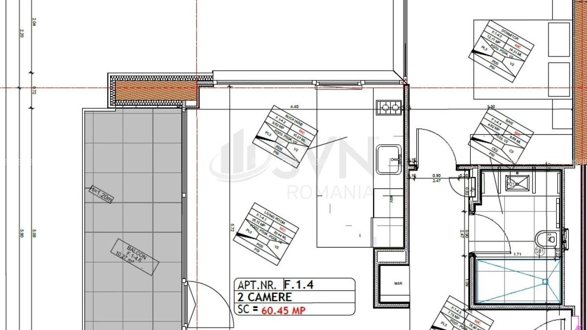 REA1019948 Apartament 2 camere I Fabrica de Glucoza - 8