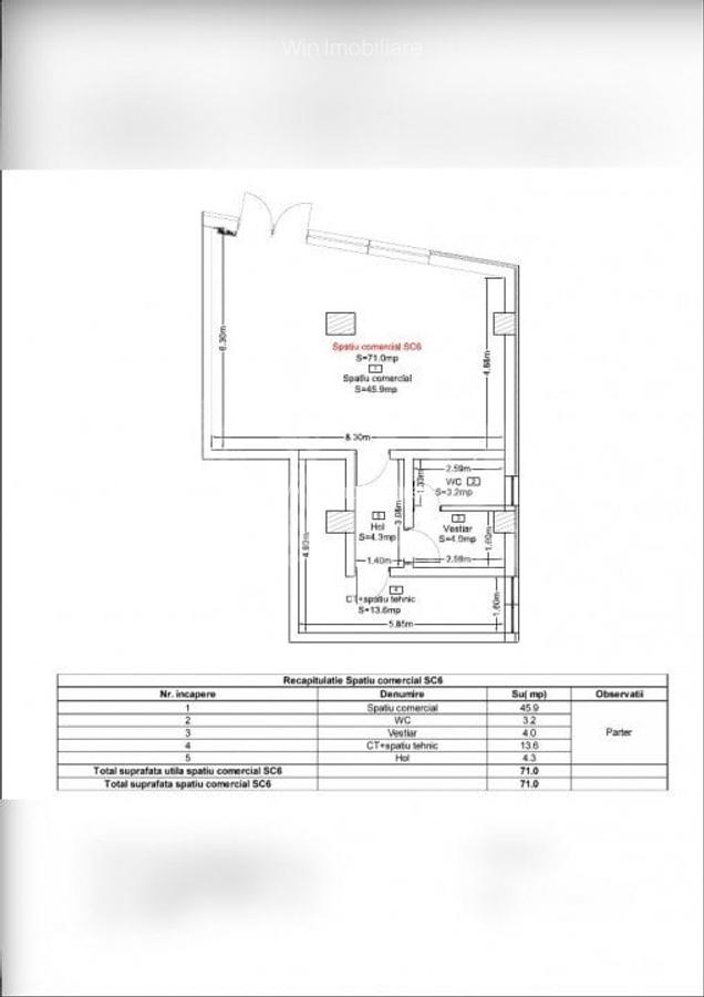 Spațiu comercial, 71 mp în Dâmbul Rotund - 4