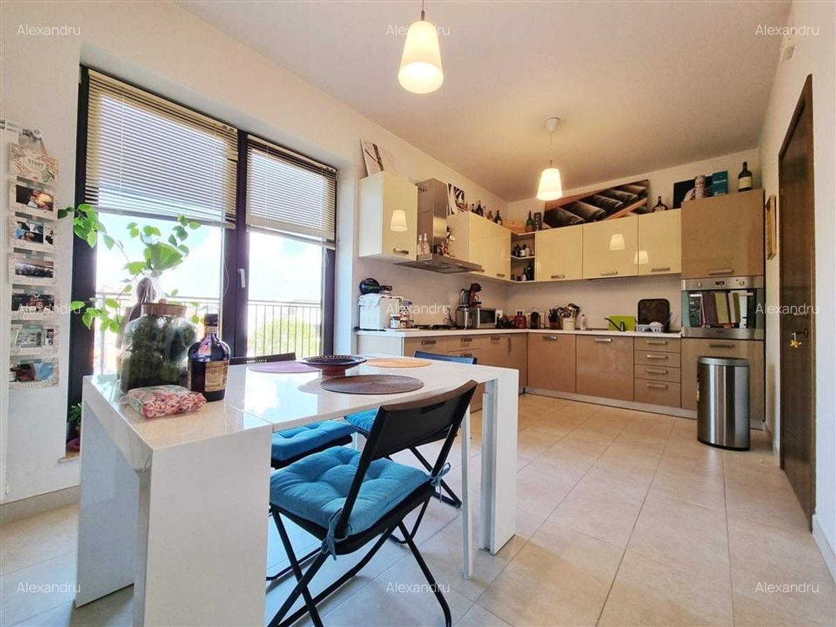 Penthouse cu 5 camere decomandat, mobilat în Kiseleff - 10