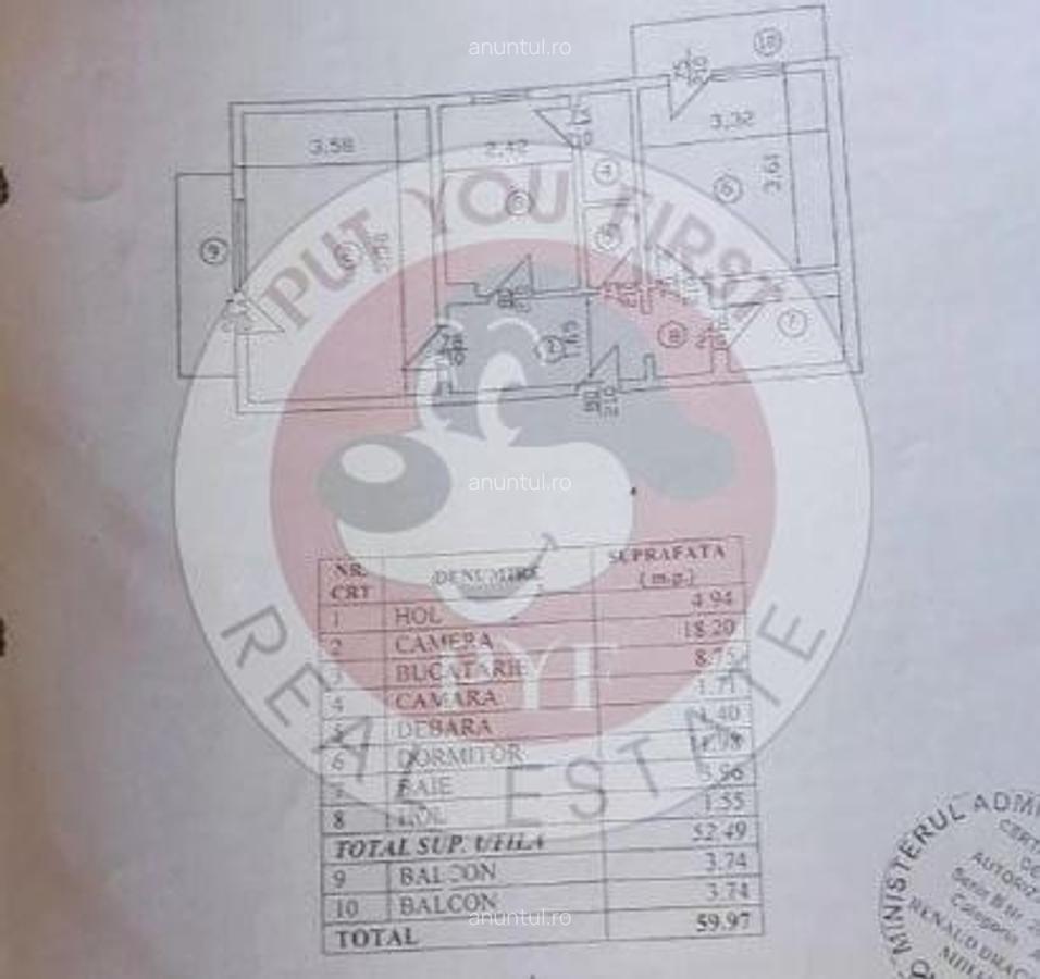 Militari | Apartament 2 camere | Decomandat | 60mp | B11609 - 8