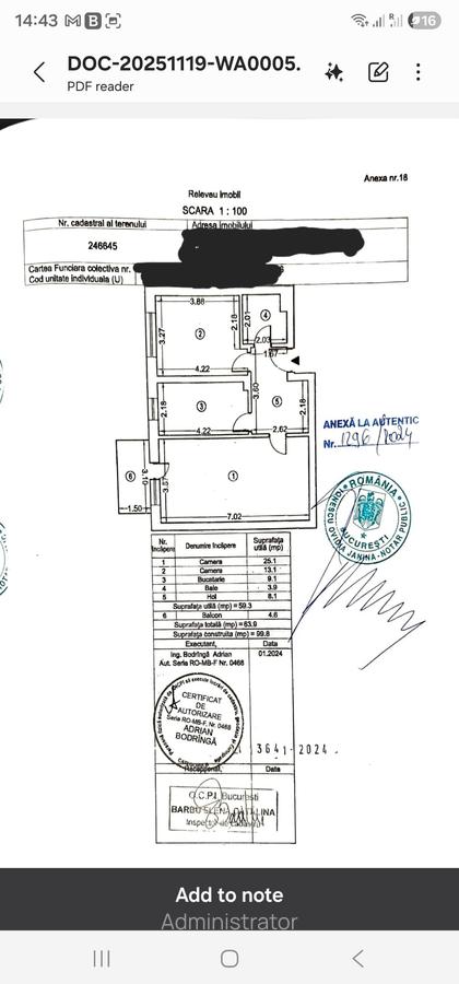 Drumul Taberei Exigent Plaza 5 apartament cu 2 camere de vanzare - 16