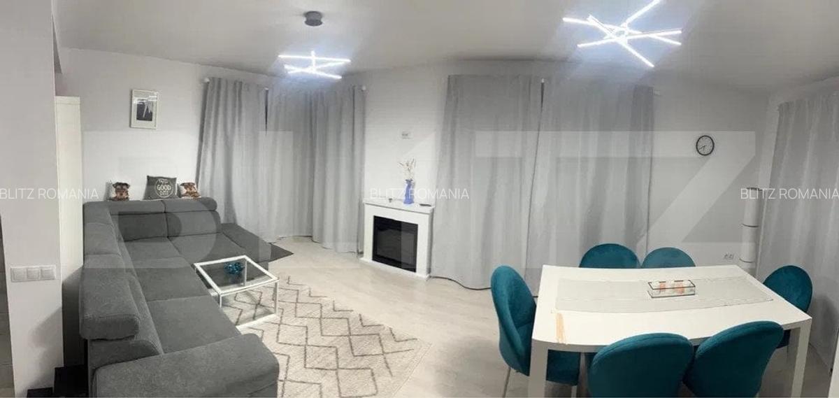 Casa mobilat modern, 3 camere, dressing, parcare, curte 450mp, zoma Dezmir - 4