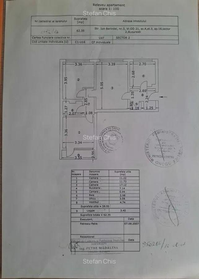 3 Camere | Tei - sos. Colentina | Centrala proprie - 8