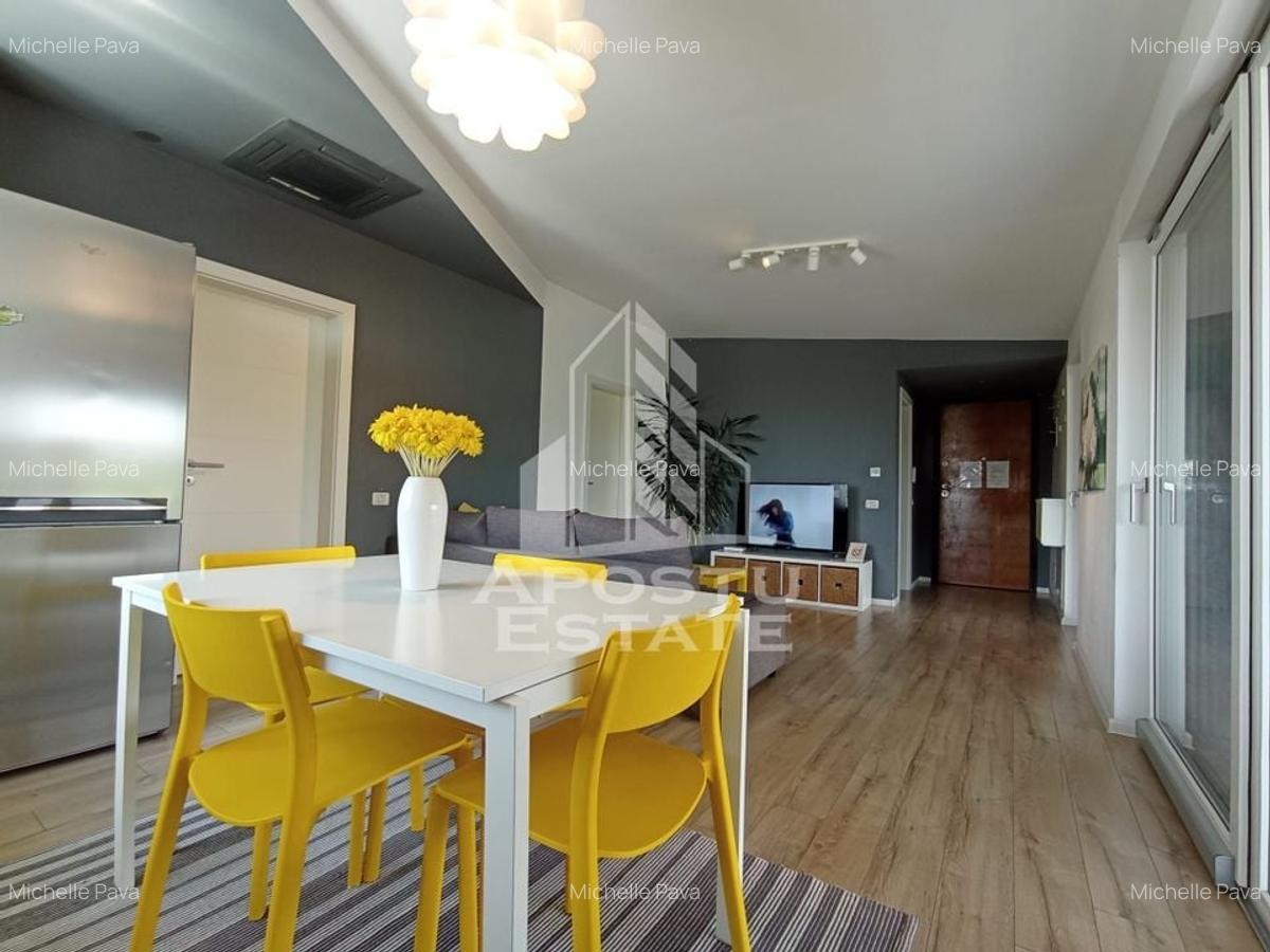 Apartament cu 3 camere, tip penthouse, loc de parcare, zona Crisan - 5