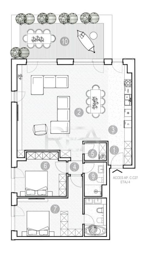 Apartament 3 camere , Green Lake, Grivita - 1