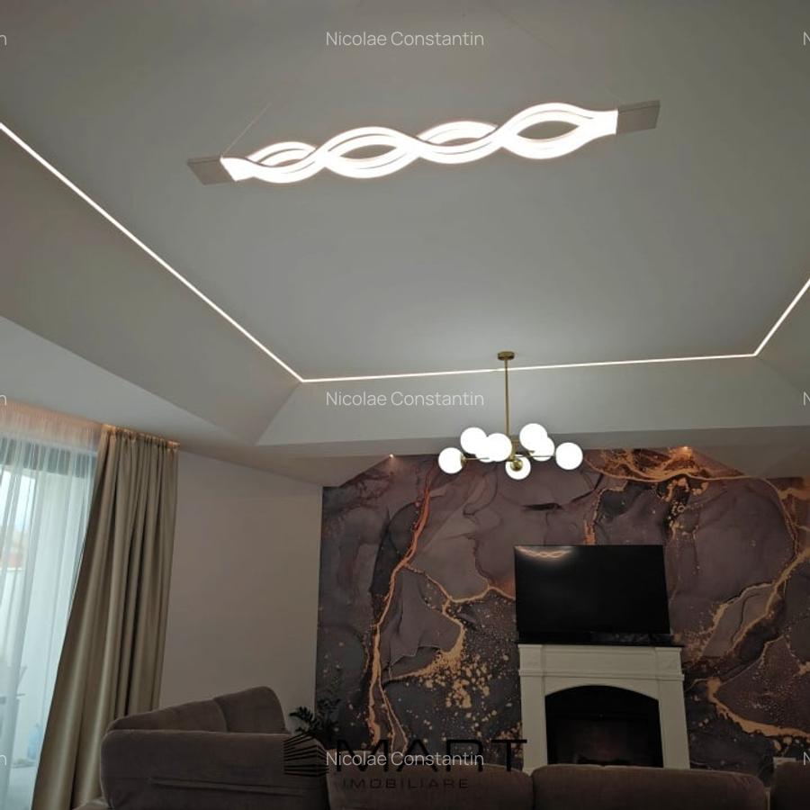 Casa lux 280mp teren 100 cartier Tineretului Sura Mica - 4