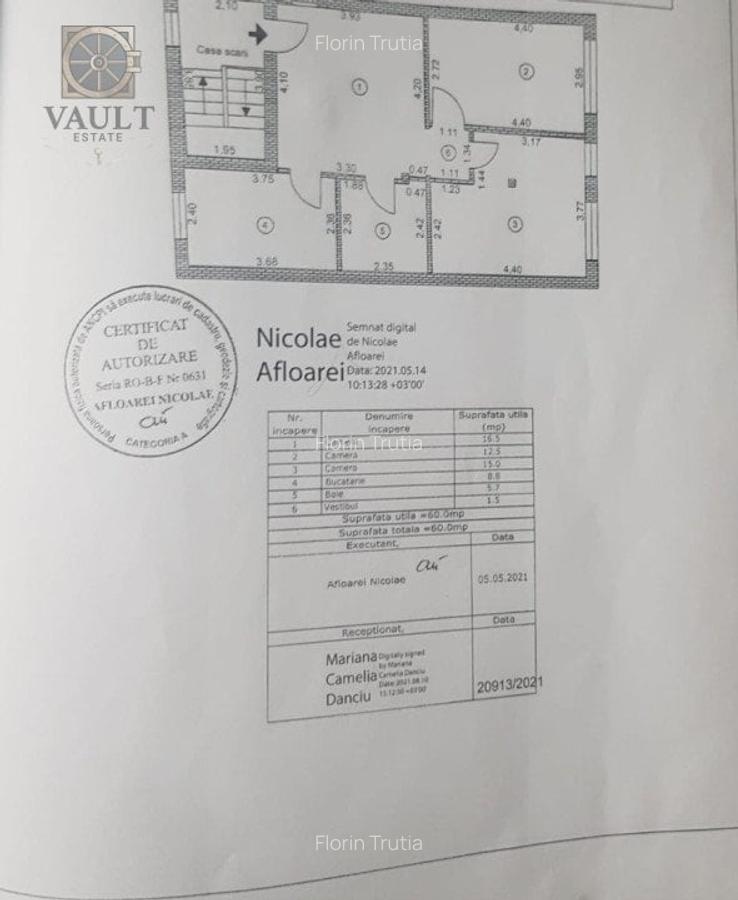 Apartament 3 camere - Vulcan Center - Sebastian - 14