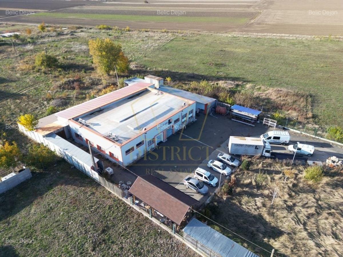 Hala industriala de 655mp + teren 5.838mp | Sag | Acces TIR | - 1