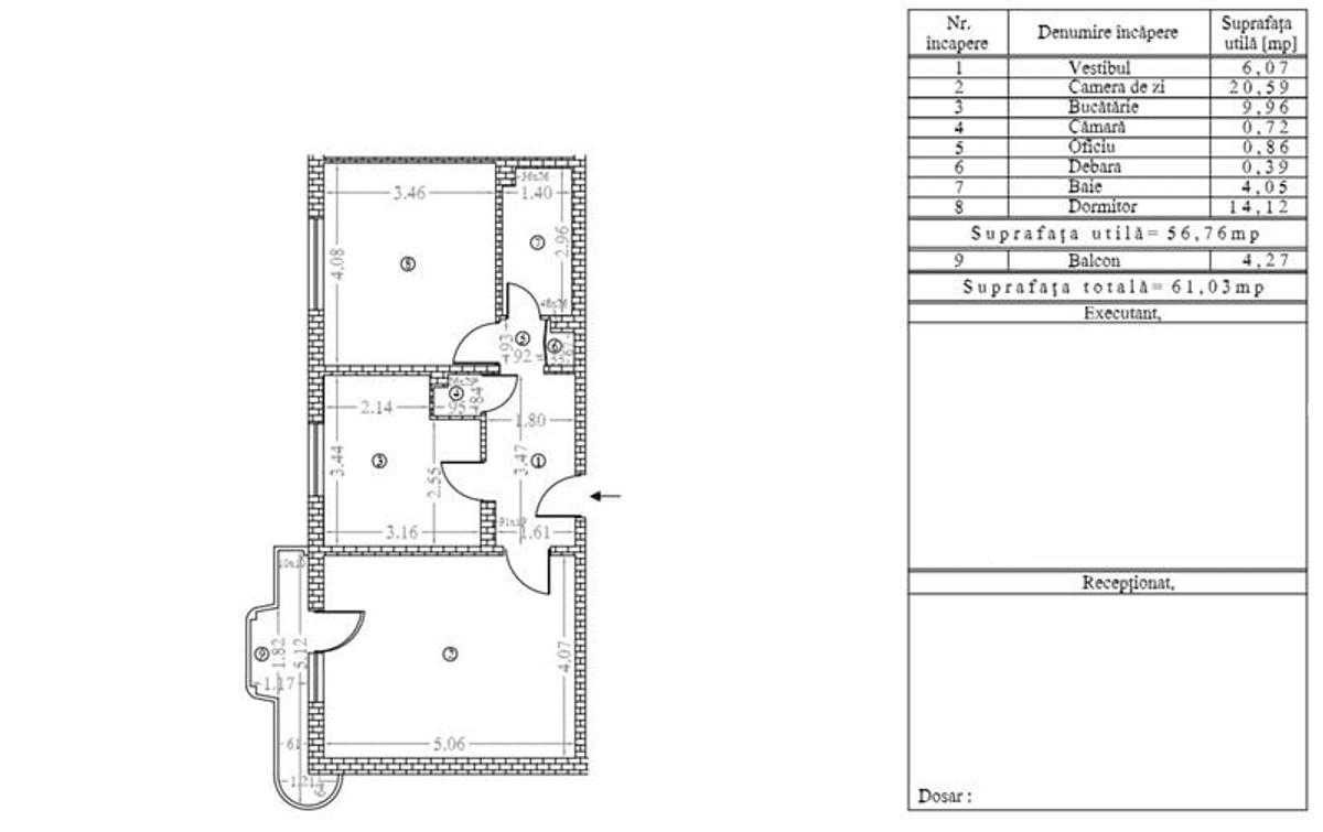 Inchiriere Apartament 2 Camere Decomandat Brancoveanu-Paduroiu - 1