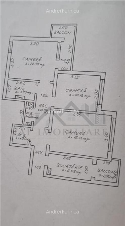 Apartament 3 camere Podu Ros - Tutora - 2