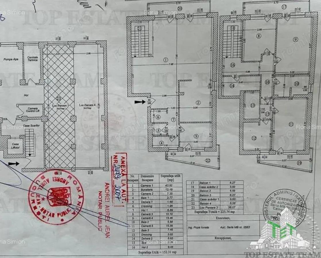 Apartament 5 camere cu 2 locuri de parcare de vanzare in zona Herastrau Bucuresti - 1