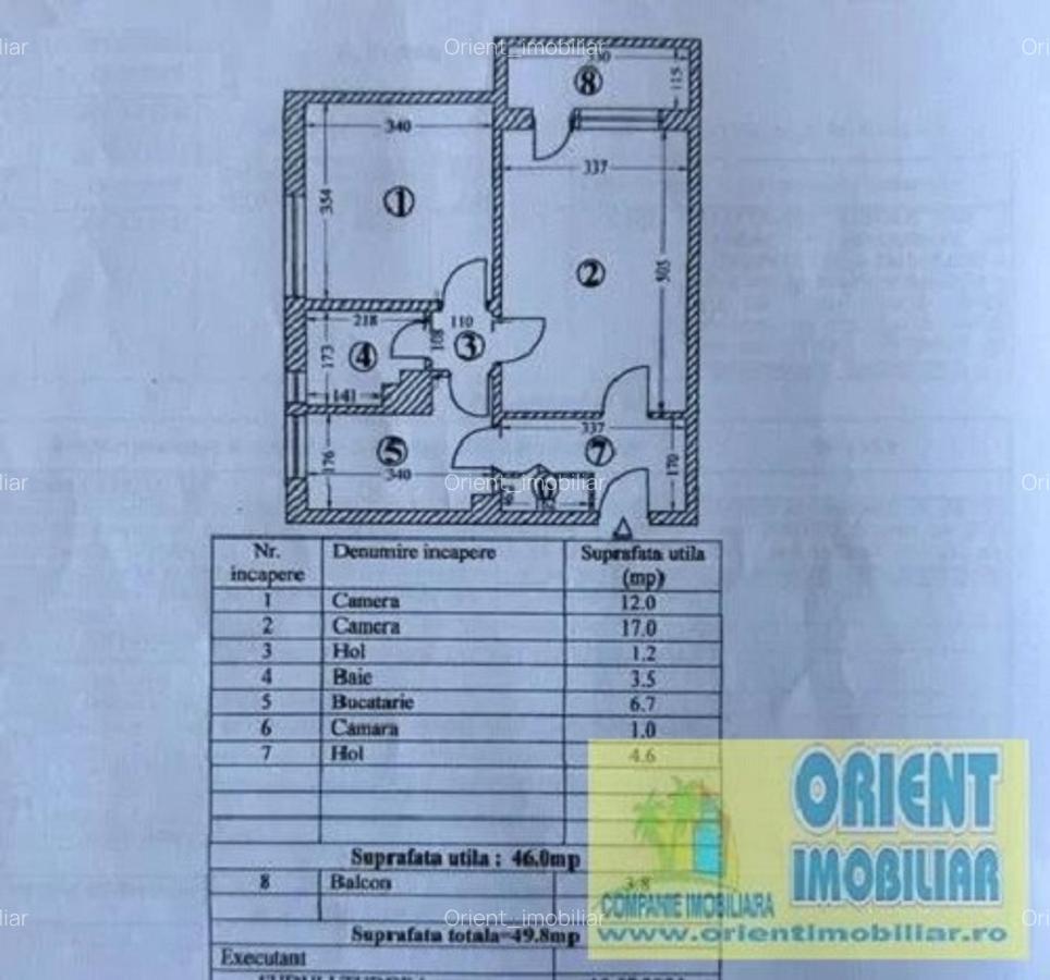 Brotacei, apartament 2 camere, vanzari Constanta - 8