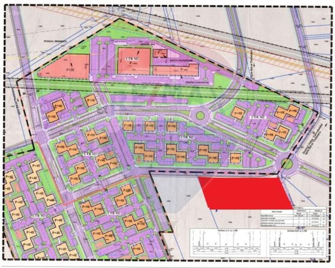 Teren intravilan 13,000 mp, planul 2, bld. Timisoara - 6