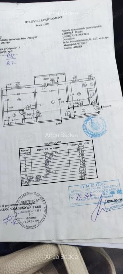 Vand apartament 2 camere Pite?ti Prundu - 1