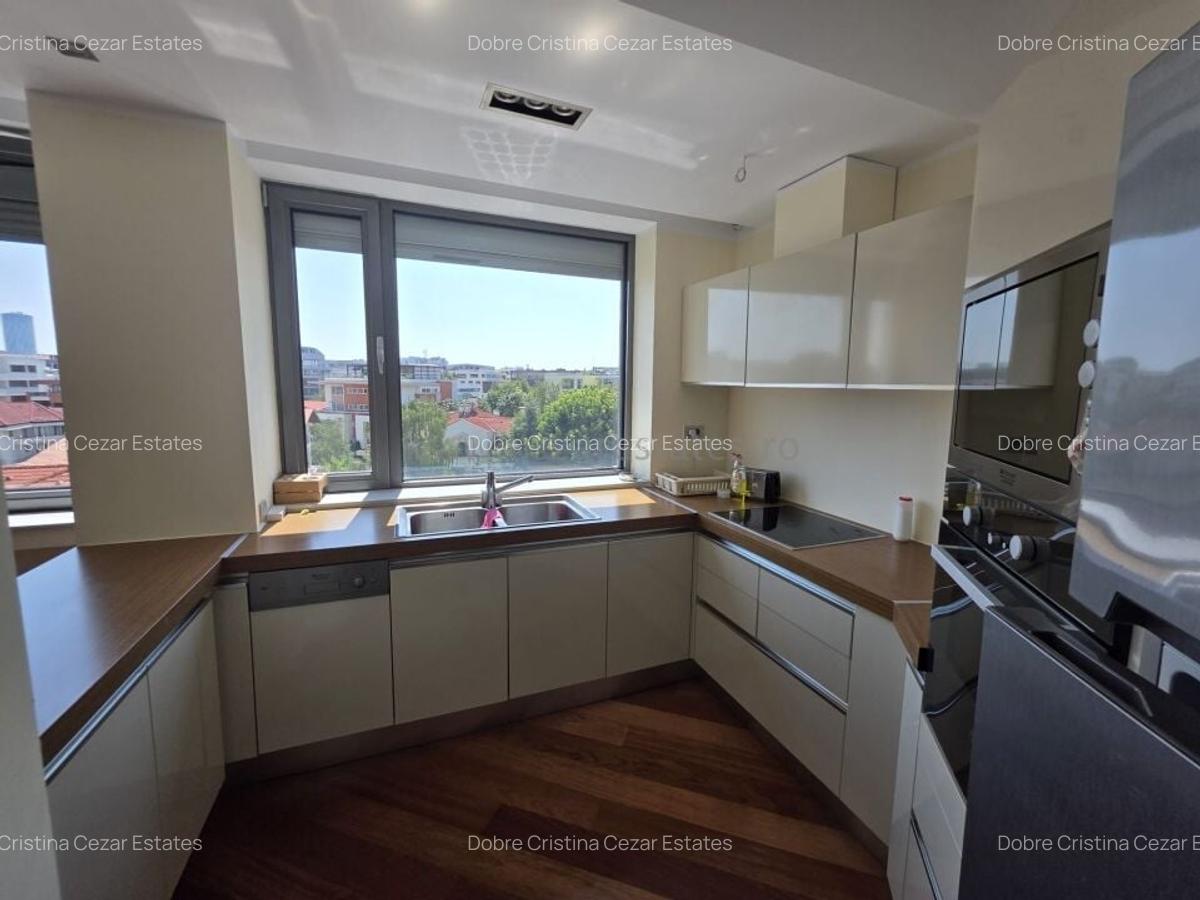 HERASTRAU SOSEAUA NORDULUI PRIMA LINIE APARTAMENT 3 CAMERE MOBILAT LUX - 4