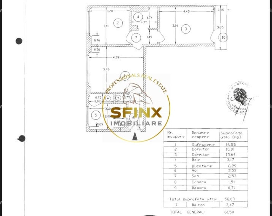 De vanzare apartament 3 camere Stefan cel Mare -Bucur Obor - 6