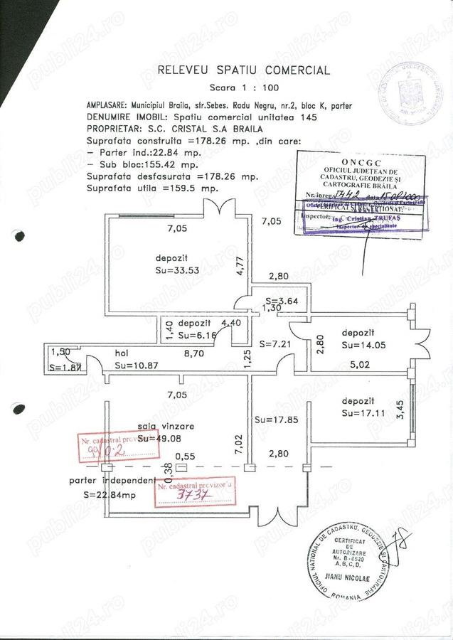 Inchiriez partial spatiu comercial - 3
