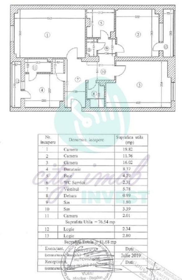 3 Camere Bd. Unirii-Gata de mutat-La 2 minute de metrou - 3