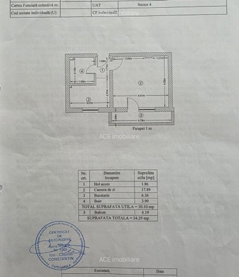 Garsoniera | Berceni | Centrala Proprie | Balcon |  Mobilata - Utilata | 2020 - 17