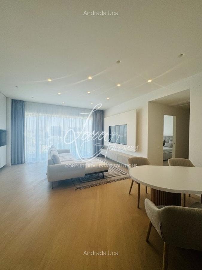 Apartament cu 3 camere semidecomandat, mobilat în Barbu Văcărescu - 13