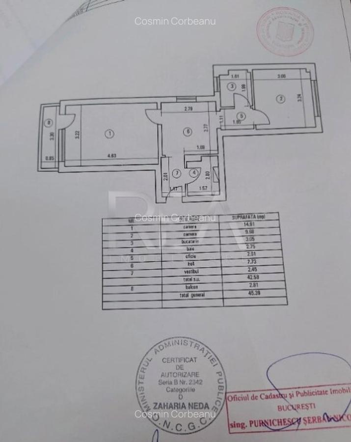Apartament 2 Camere Lujerului - 9