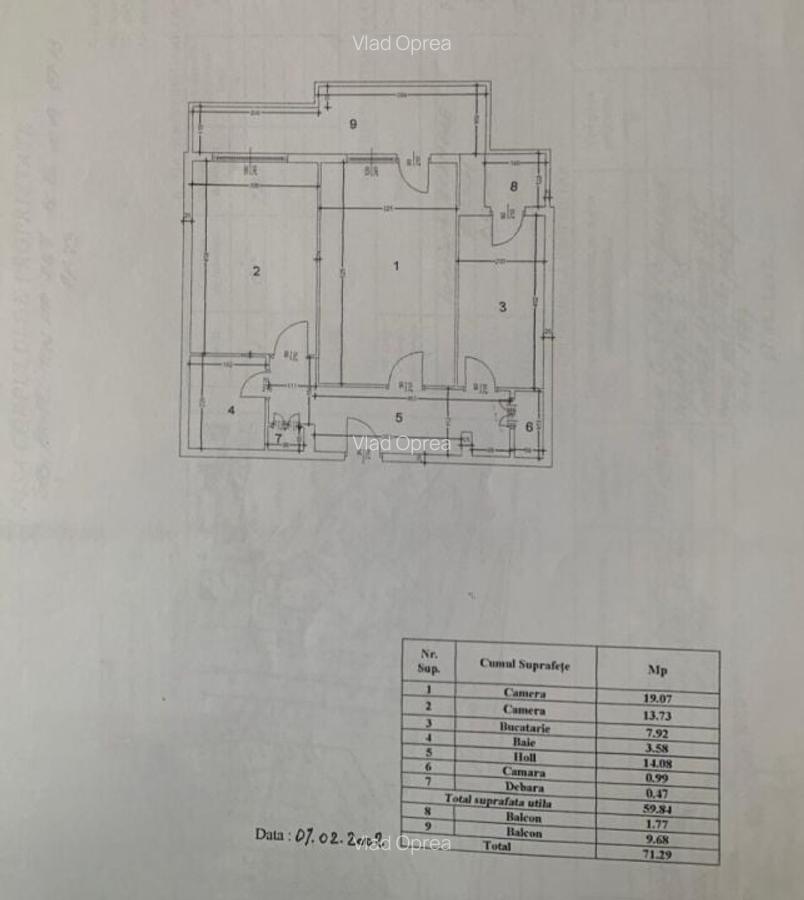 VANZARE 2 CAMERE - 72 MP. - DELFINULUI - SOS. PANTELIMON NR. 247 - 12 VANZARE 2 CAMERE - 72 MP. - DELFINULUI - SOS. PANTELIMON NR. 247 - 12