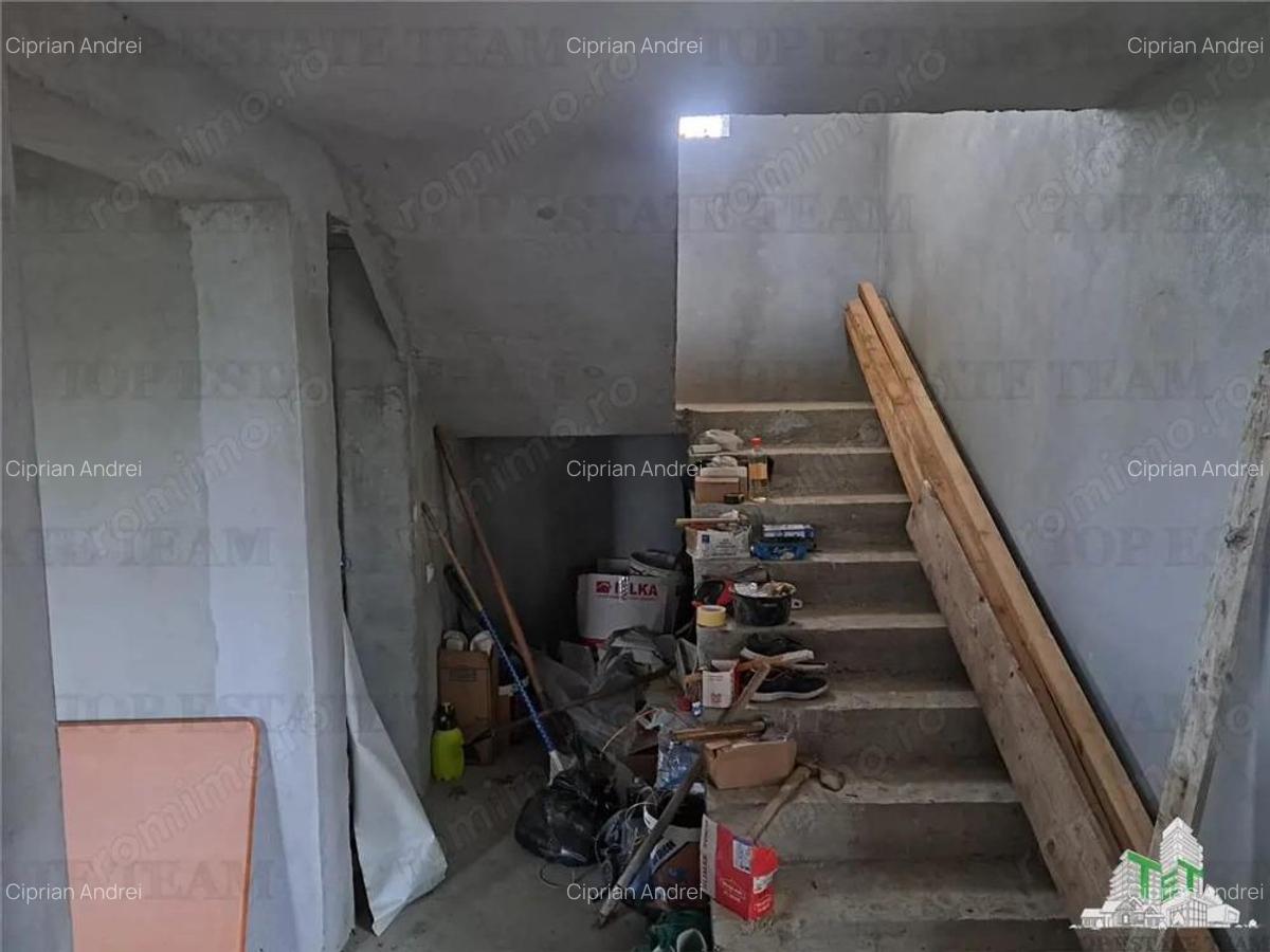 Casa+garaj, constructie la gri, in Sabareni, teren 440mp - 10