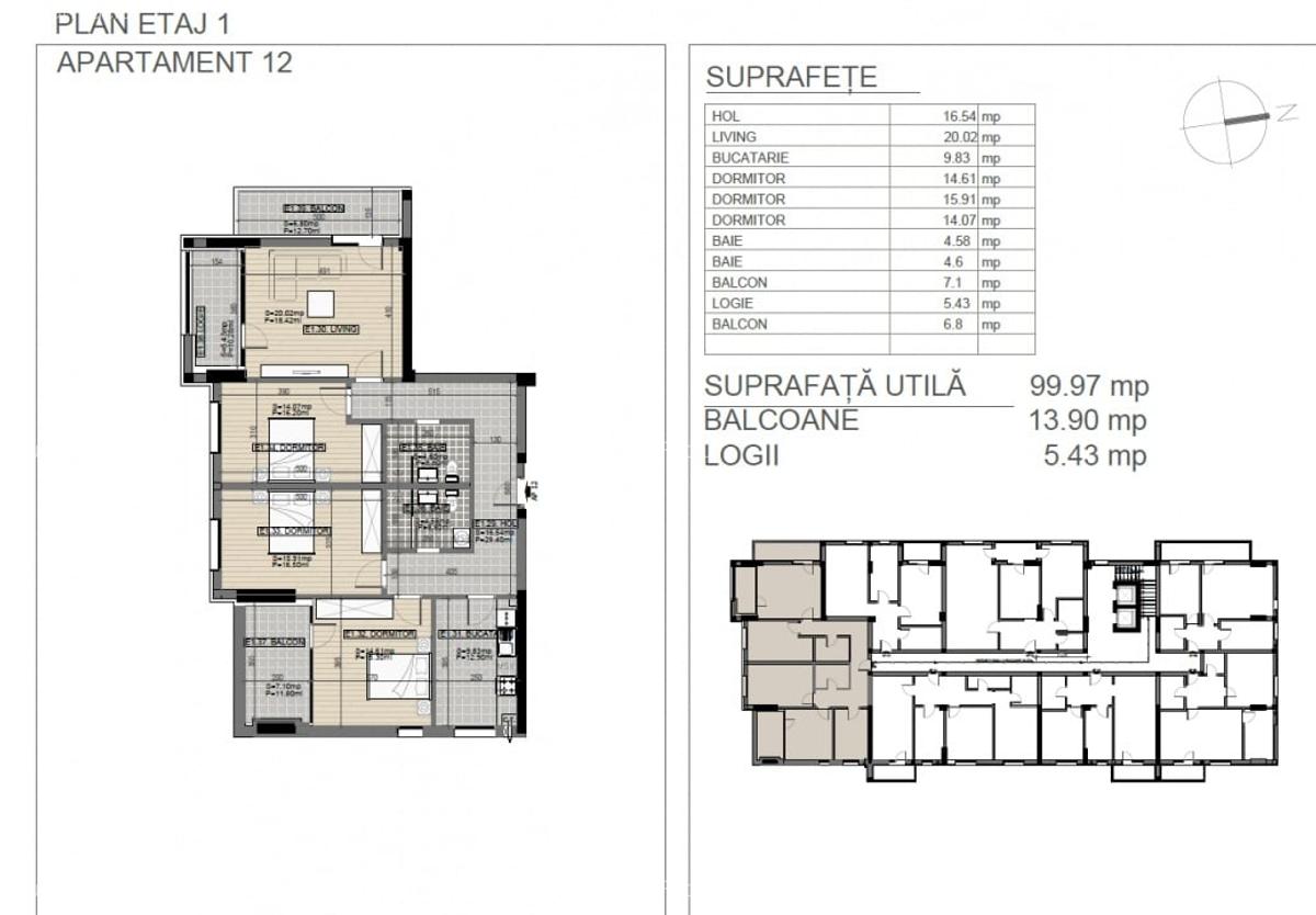 Apartament unicat de 4 camere Odei Brancoveanu. - 2