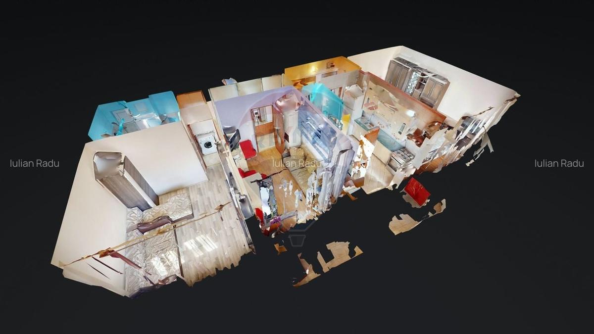 Comision 0% | Apartament 3 camere | Decomandat | Etaj intermediar - 17