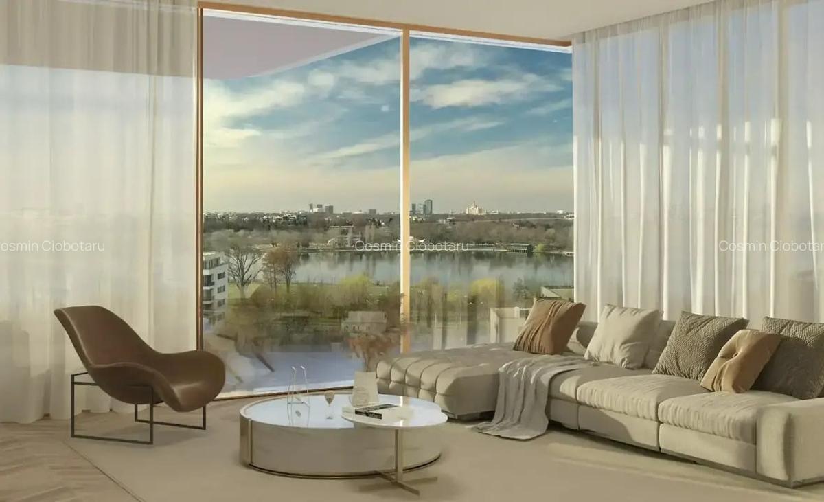 Apartament cu 3 Camere - Vedere Lac | Bucureștii Noi | Străulești - 5