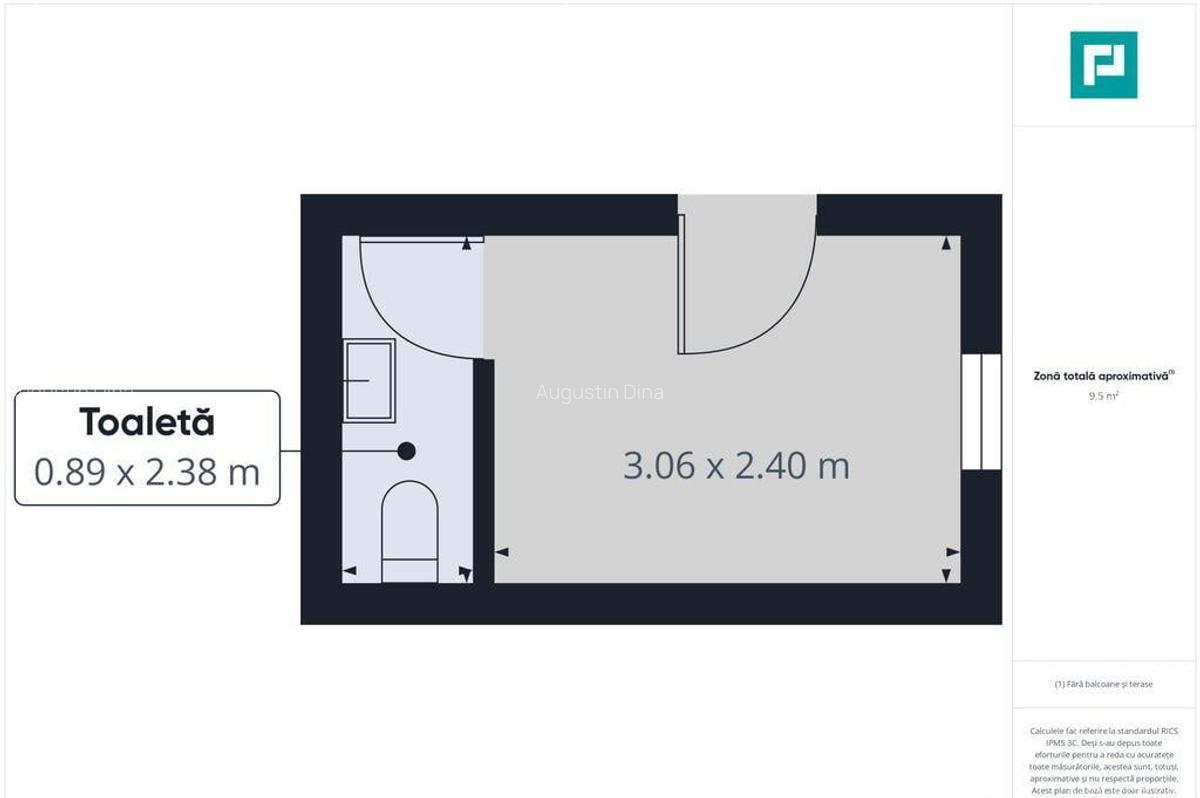 Apartament cu 2 camere, la casa, ultracentral - 4