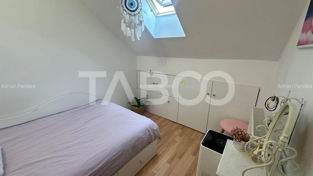 Apartament mobilat utilat 80 mpu la mansarda zona Rahovei Sibiu - 8