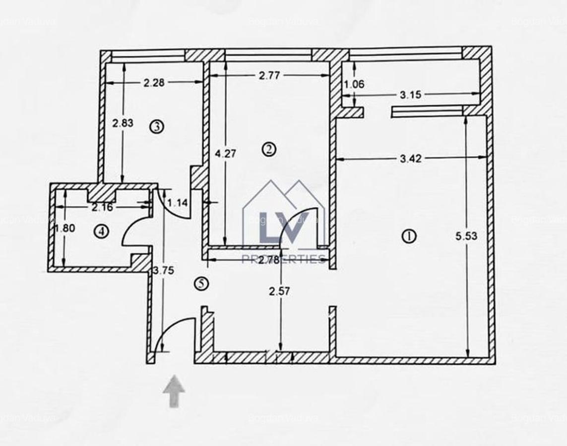 VANZARE APARTAMENT 2 CAMERE | ZONA OBOR | COMPLET RENOVAT - 10
