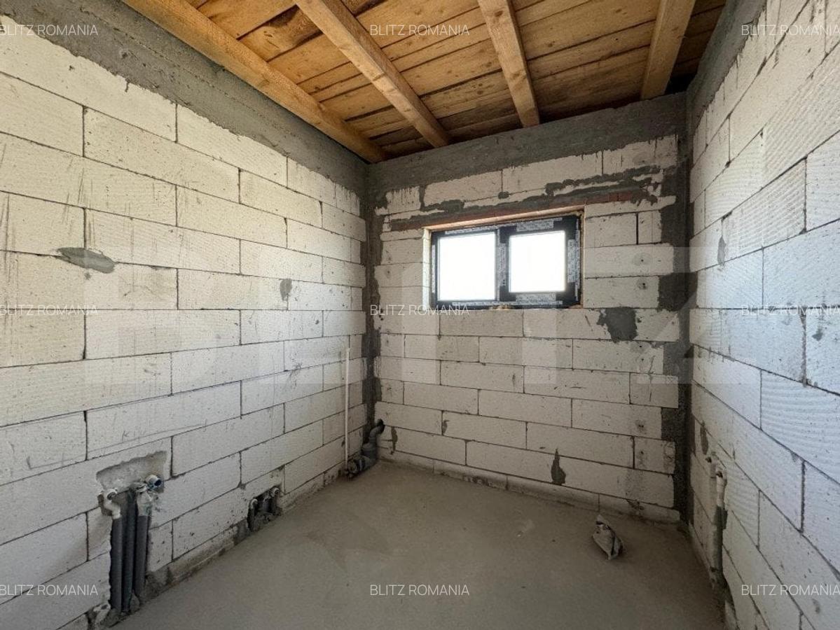 Casa semi-finisata P + M, 131 mp utili, teren 339 mp, Pielesti, zona Magnolia - 4