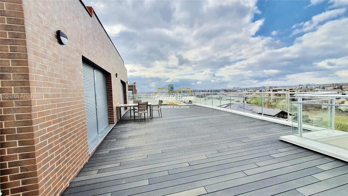 Penthouse de lux, 4 camere, Terasa de 224mp,Vedere libera - 16
