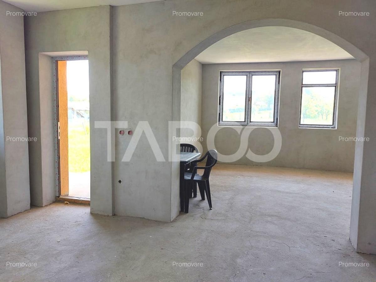 Casa individuala 5 camere cu teren 2000 mp Sura Mare Hamba Sibiu - 6