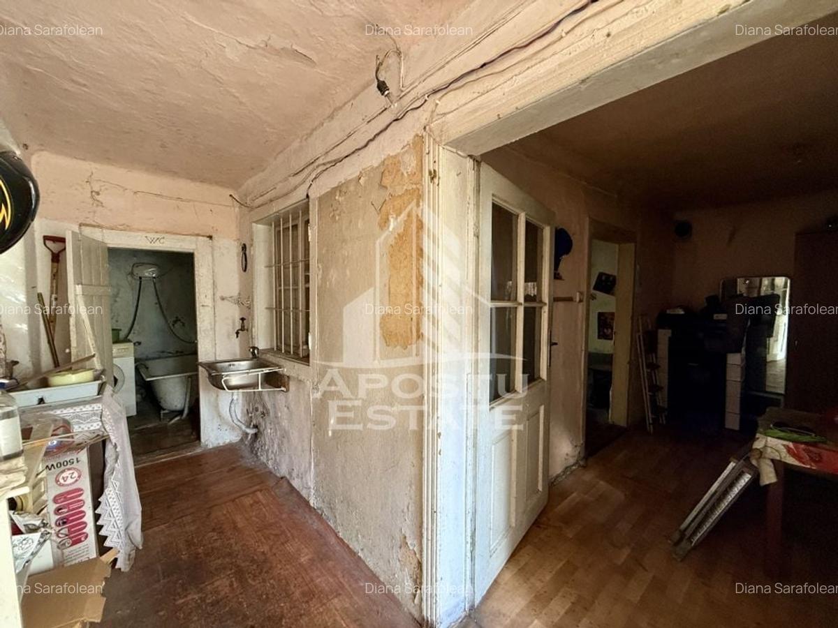 Apartament o camera si anexa, curte 124mp, zona Elisabetin - 11