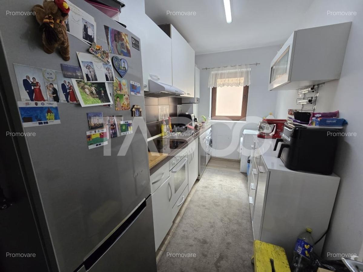 Apartament decomandat 66 utili 3 camere pivnita Turnisor Sibiu - 16