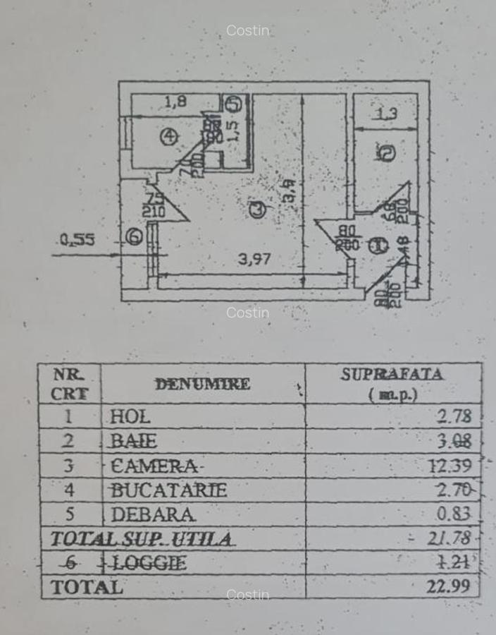 Garsoniera Aleea Brasoveni - 7