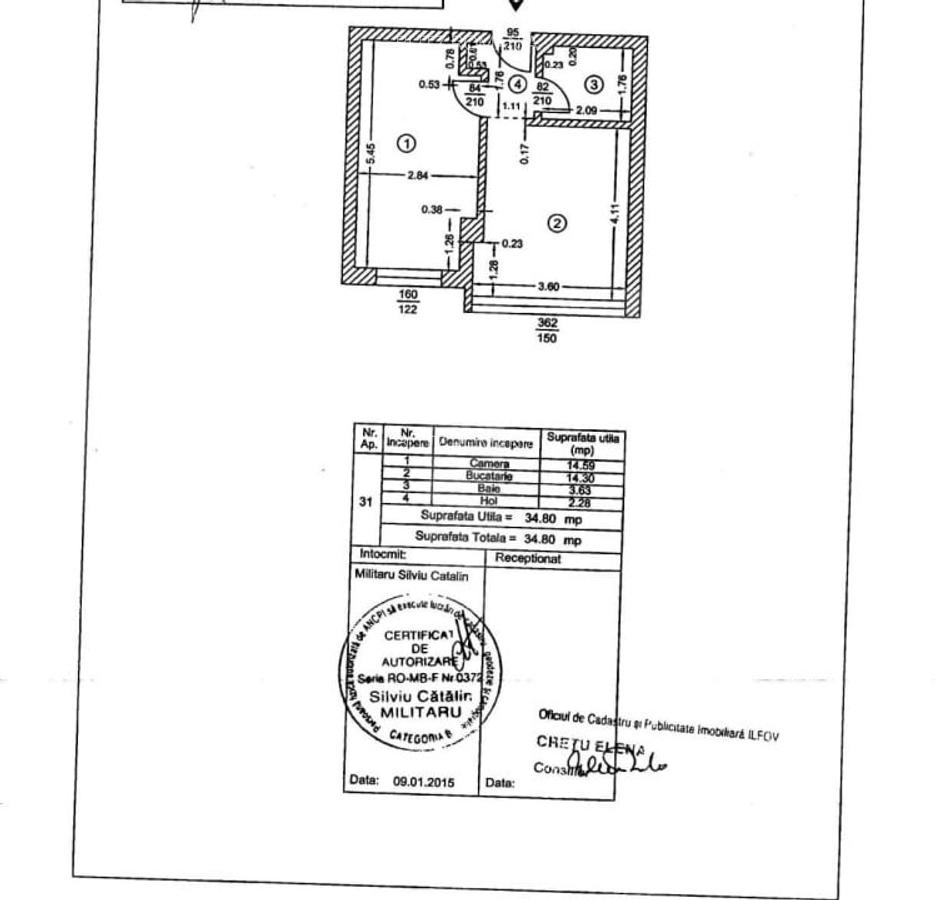 Apartament 2 camere Popesti Leordeni, aproape de Metrou Dimitrie Leonida - 9