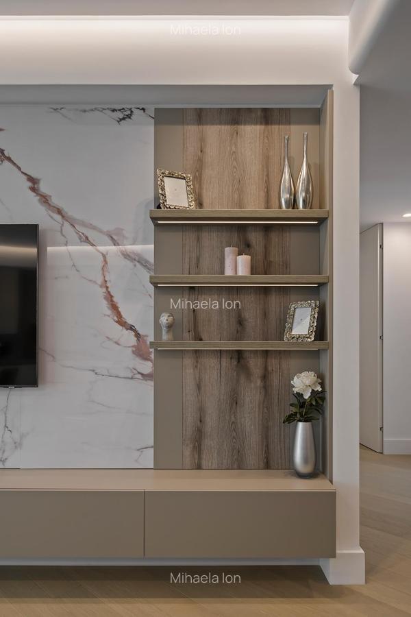 Apartament cu 3 camere semidecomandat, mobilat în Pipera - 25