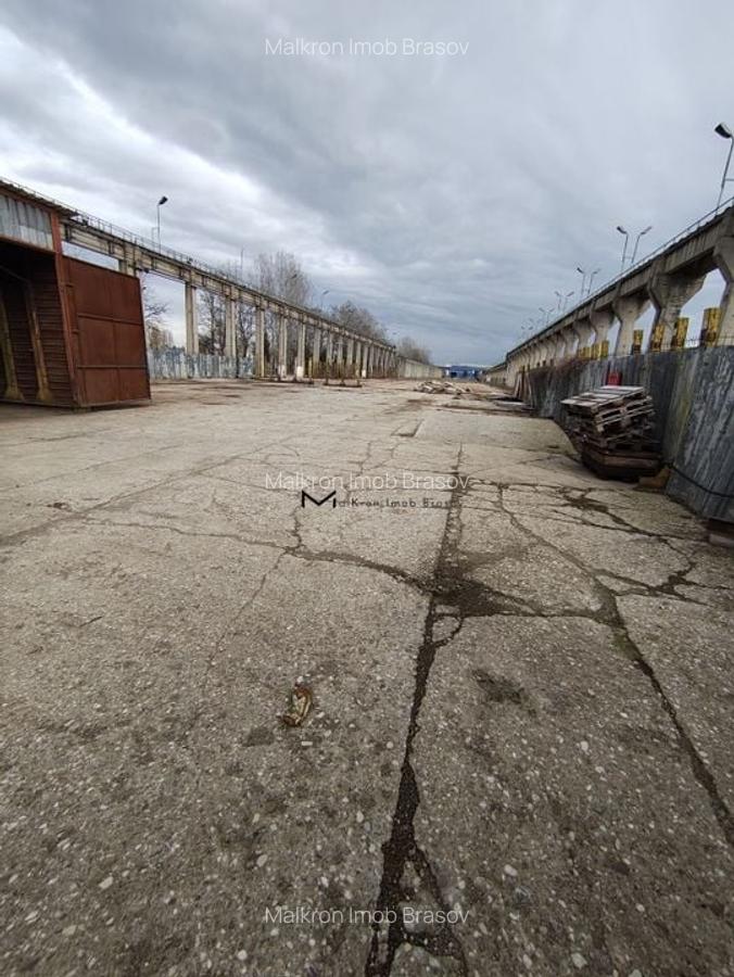 Hala industriala 420mp si Platforma betonata de inchiriat 10000mp - 2