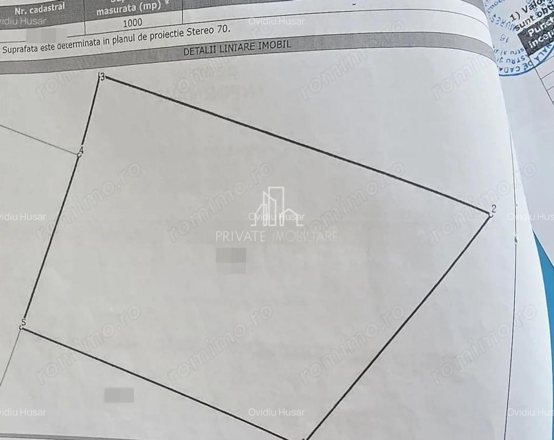 Teren 1 000 Mp cu deschidere de 27 De Vanzare, Sanata de Mures - 1