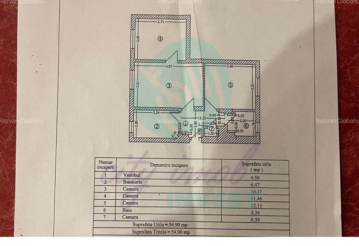 Apartament 3 camere – Cotroceni | Liniște, intimitate și potențial investițional - 3