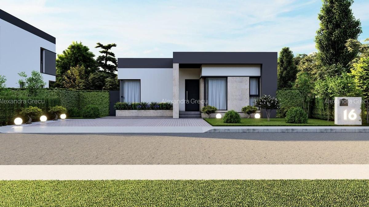 Casa superba 3 camere, teren 403 mp- ansamblu nou- Berceni/Vidra - 3