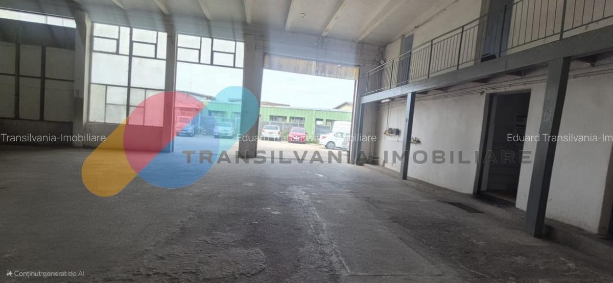 Spatiu industrial 600mp + 1500mp curte - Someseni - 2