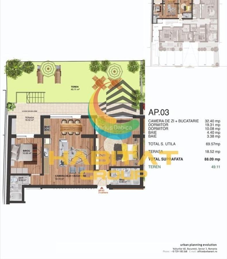 Apartament 3 camere cu Gradina proprie zona de case! - 2