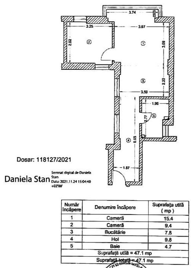 APARTAMENT CU DOUA CAMERE - IMOBIL NOU - RETRAS - CENTRUL VECHI - UNIVERSITATE - 10