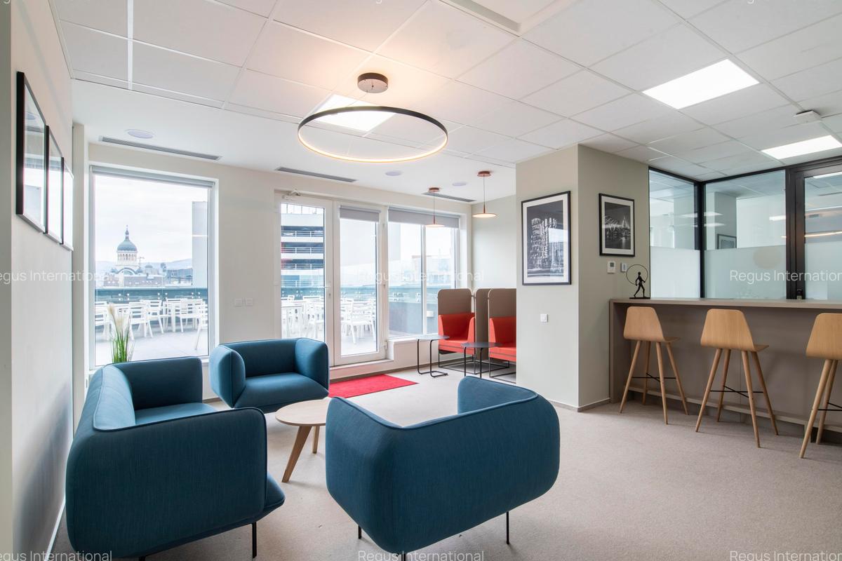 Spațiu de birou privat pentru 4 persoane în Regus Central Business Plaza - 5