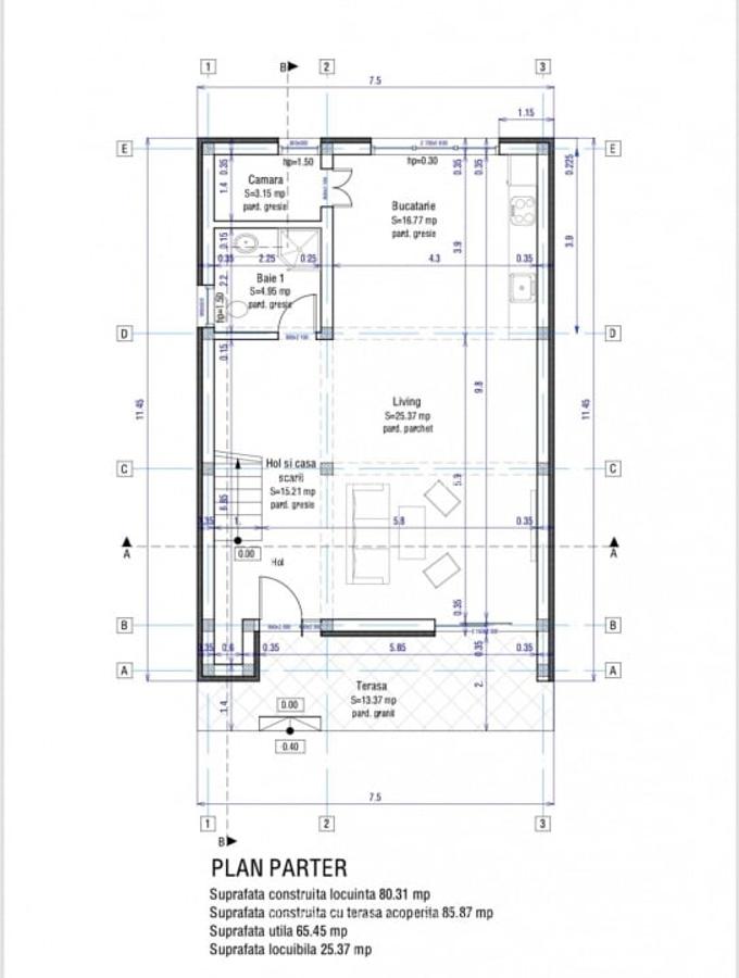 Vila individuala P+E, design mediteranean, Cal. Harmanului, Comision 0% - 6